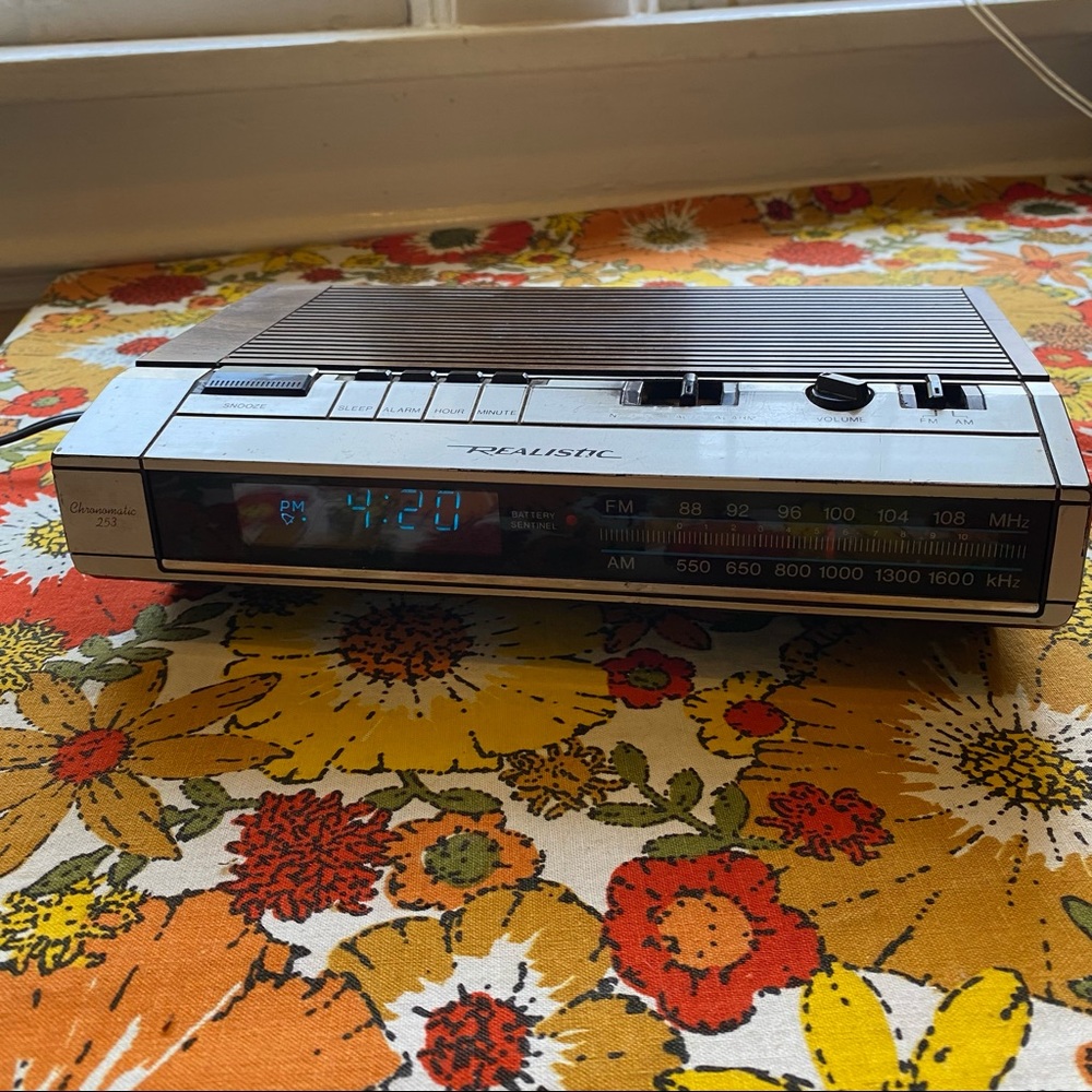 Vintage Realistic Brand Digital Alarm Clock